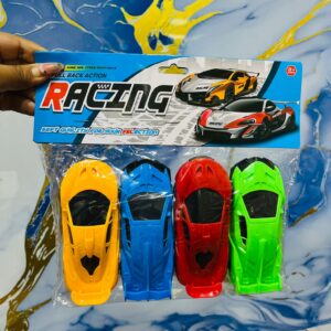 SET DE 4 AUTOS COLORIDOS EN BOLSA RACING C-7746