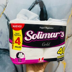 PAPEL HIGENICO DE 4 ROLLOS EN SOLIMAR´S  C-7592