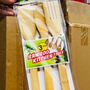 TRIO DE CUCHARONES DE MADERA  C-8370