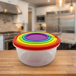 SET DE 5 TAPERS EN COLORES FUERTES C-8605